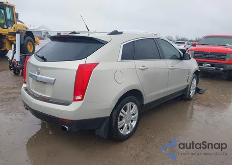 2010 Cadillac Srx Luxury Collection from USA, damaged, VIN 3GYFNAEY8AS627405